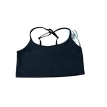 Girlfriend Collective 1008S Juliet Strappy Bra Black Size Medium New wit... - $521.08 MXN