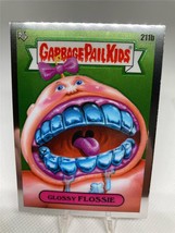 Garbage Pail Kids Collectible Trading Card Glossy Flossie 211b - $5.93