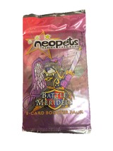 Neopets Battle For Meridell Factory Sealed 8 Card Booster Pack Trading C... - $351.22 MXN