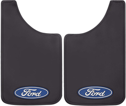 Plasticolor 000539R01 Ford Oval Logo Easy Fit Mud Guard 11&quot;X19&quot; - Set of... - $41.36