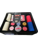 Professional Poker Games Collection Texas Hold Em Poker Set Complete In Tin - £13.16 GBP