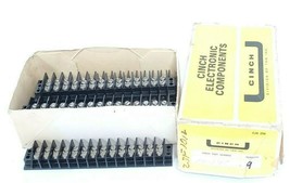 BOX OF 9 NEW CINCH 14-540 CONNECTOR TERMINAL BLOCKS 14540 - $52.95