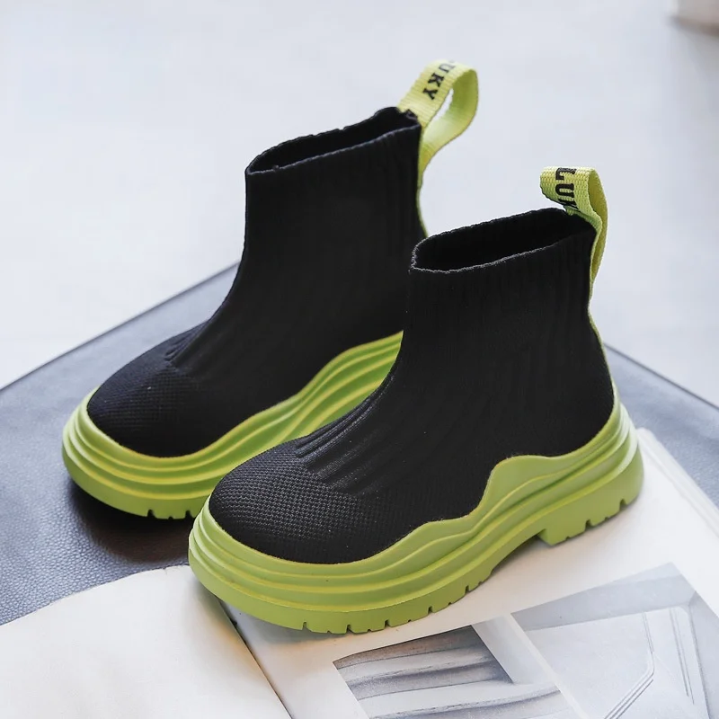 Children  So Shoes Girl   Short Boots Boys Anti-slip Soft Bottom Kid ity Ankle B - $105.86