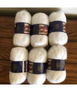 Lot 6 Lion Brand Imagine Mohair Blend Yarn 341 Summertime Variegated 2 o... - £21.22 GBP