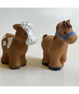 2012 Fisher Price Little People Animals Cow Horse Toy Figures Farm - £5.93 GBP