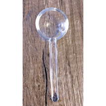 Vintage 1930s Clear Depression Glass Condiment Serving Spoon Round Well ... - £11.23 GBP