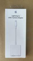Apple Lightning to USB 3 Camera Adapter A1619 with Audio Jack - £29.46 GBP