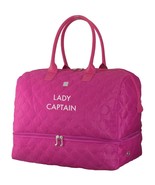 Surprizeshop Ladies Quilted Golf Holdall. Pink, Navy, etc Crested Lady C... - $82.40 CAD