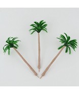 Palm Tree Cake Topper Scenery (Set Of 3) 4&quot; Cake Decoration - £3.15 GBP