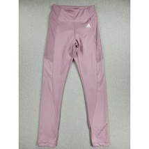 Adidas X Zoe Saldana Womens Leggings Size S Pink Aeroready Training NEW - £27.26 GBP