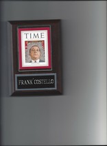 FRANK COSTELLO PLAQUE MAFIA ORGANIZED CRIME MOBSTER MOB MAGAZINE PICTURE... - $3.95