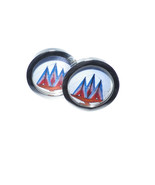 Three Triangles cufflinks, presentation box. gift wrapped, free shipp Re... - $42.50
