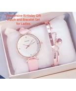 Inexpensive Birthday Gift Watch and Bracelet Set for Ladies - $925.91 MXN