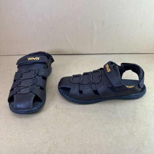 Primary image for Teva Mens Sz 7 Sandals Leather Hiking Outdoor Waterproof