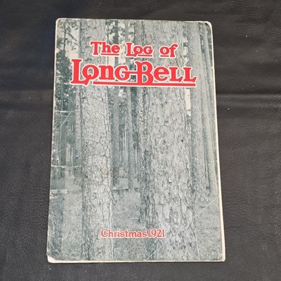 Christmas 1921 - The Log Of Long Bell Kansas City  - 1921-Antique RARE! - $8.42