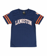 WOMEN&#39;S LANGSTON UNIVERSITY FOOTBALL JERSEY TEE HBCU T-SHIRT - $729.84 MXN