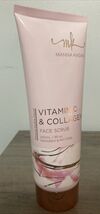 MK Manna Kadar Mineral Hydra-Facial Vitamin C &amp; Collagen Scrub. 8 oz. New. - $12.67