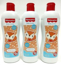 (LOT of 3) Fisher Price Baby Lotion to Soften Skin Paraben &amp; Dye Free 10... - $19.79