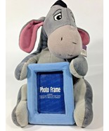 Eeyore Plush Photo Picture Frame 3x4 Disney Store Pooh Friend Stuffed An... - $41.09 CAD