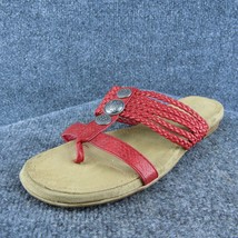 Wear. Ever.  Women Flip Flop Sandal Shoes Orange Synthetic Size 8.5 Medium - £19.73 GBP