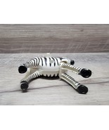 Vintage Wind-Up Toy Zebra African Wildlife Animal Figure Works - $8.79