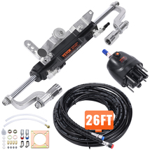 VEVOR Hydraulic Outboard Steering Kit, 300HP, with 26 Ft Hydraulic Steer... - €389,78 EUR