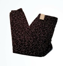 Madewell Flocked Leopard Mid Rise Skinny Jean Size 27 NWT MSRP $158 - £59.05 GBP