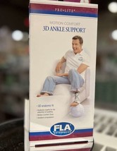 FLA Prolite 3D Right Ankle Support Braces White/Gray Right Foot Medium - $29.10