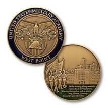 United States Army Military Academy West Point 1.75&quot; Challenge Coin - £29.50 GBP