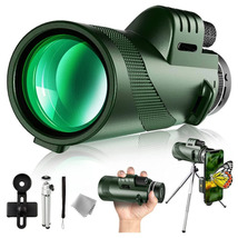 40X60 Outdoor Night Vision High Power HD Monocular with Universal Clip +... - £21.62 GBP