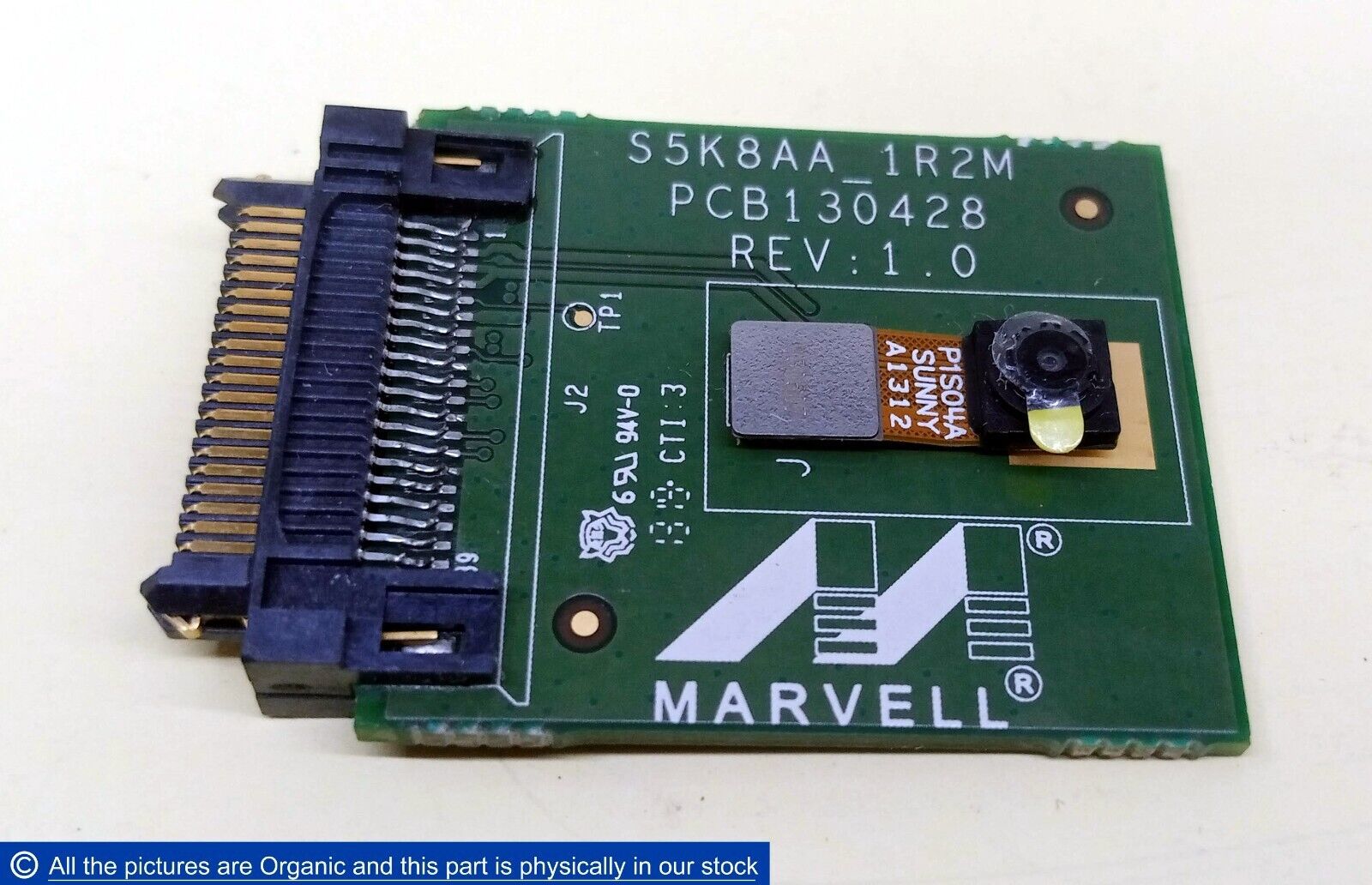 Marvell S5K8AA-1R2M HD CMOS Imager Module PCB130428 Rev. 1.0 P1S04A A131... - $199.00