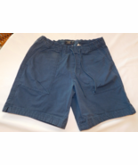 Abercrombie & Fitch Men's Shorts Casual Short Navy Blue Size M Stretch GUC - $39.59