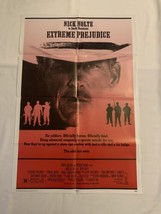 Extreme Prejudice, 1986 Vintage original one sheet movie poster - £39.10 GBP