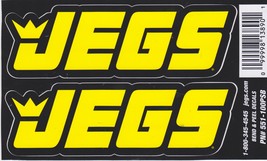 8 JEGS HIGH PERFORMANCE PARTS DRAG RACING STICKERS - HOT ROD DECALS - $9.99