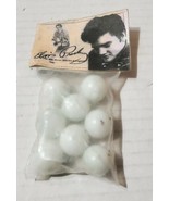 Vintage Elvis Presley 8 Blue Various Marble Pack Sealed Rare NOS Sun Nev... - $23.24