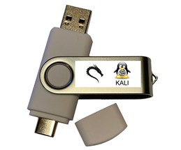 Linux Kali OS Bootable Recovery Live USB-C Flash Thumb Drive Ethical Hac... - £14.93 GBP