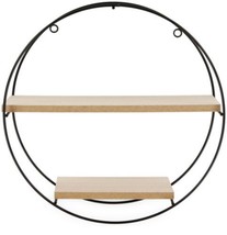 Round wall shelf 10in Holds 10 Pounds (fb) O23 - £54.50 GBP
