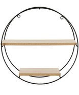 Round wall shelf 10in Holds 10 Pounds (fb) O23 - £55.31 GBP