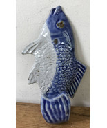 Happy Valley Pottery Blue White Fish Coat Hook - £786.62 GBP