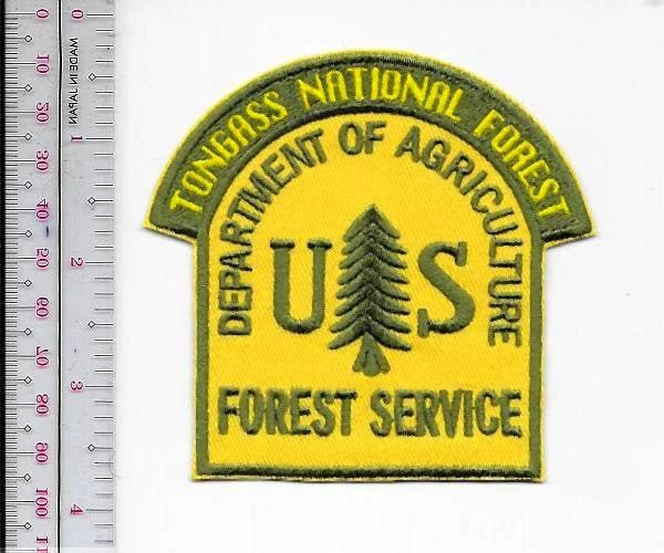 National Forest USFS Alaska Tongass National Forest US Forest Service Ke... - $9.99