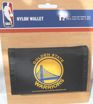 NBA Golden State Warrior Printed Tri-Fold Nylon Wallet by Rico Industries - $14.99
