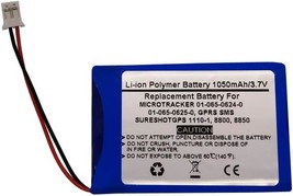 3.7V 1050mAH Replacement Battery for MICROTRACKER 01 065 0624 0 01 065 0625 0 GP - £27.09 GBP