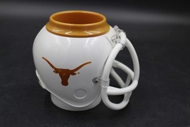 Texas Longhorns NCAA Mini FanMug Desk Caddy Helmet Removable Cup White - £11.65 GBP