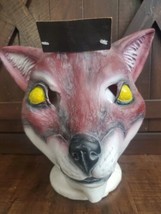 Red Fox Latex Animal Halloween Mask Adult Zootopia Forum Novelties Theatre New - £15.57 GBP
