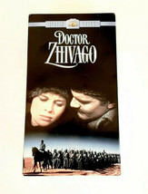 Doctor Zhivago VHS 1965 Original Movie 2-Tape Deluxe Set Russian Revolution - £2.94 GBP