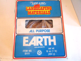 Life Like 01111 Landscaping Materials All Purpose Earth Net wt 13oz  PR - $5.65