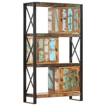 Bookshelf 90x30x150 cm Solid Reclaimed Wood - £329.32 GBP