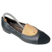 Women&#39;s Flat Shoes AGL Attilio Giusti Leombruni Black Ballet Cap Toe Size 9.5 - £28.37 GBP