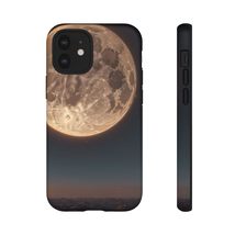 Space Lover Tough Case - Full Moon Phone Cover for iPhone, Galaxy, Googl... - $23.74
