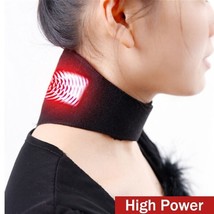 Tourmaline Magnetic Therapy Neck Massager Vertebra Protection Heating Neck Belt - £10.05 GBP+